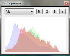 Ein typisches Histogramm